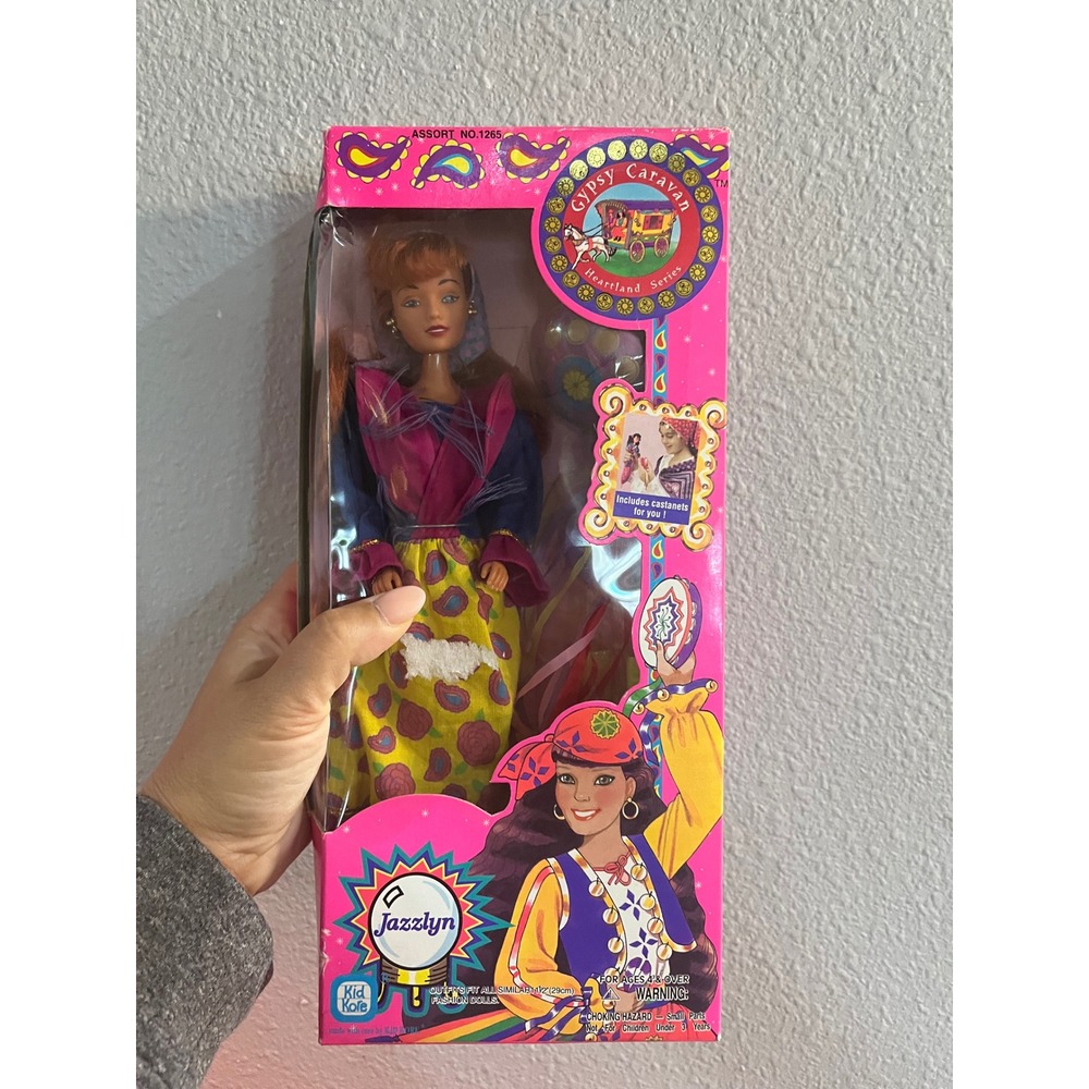 Vintage 1995 Kid Kore Jazzlyn Gypsy Caravan Heartland Series Fashion Doll